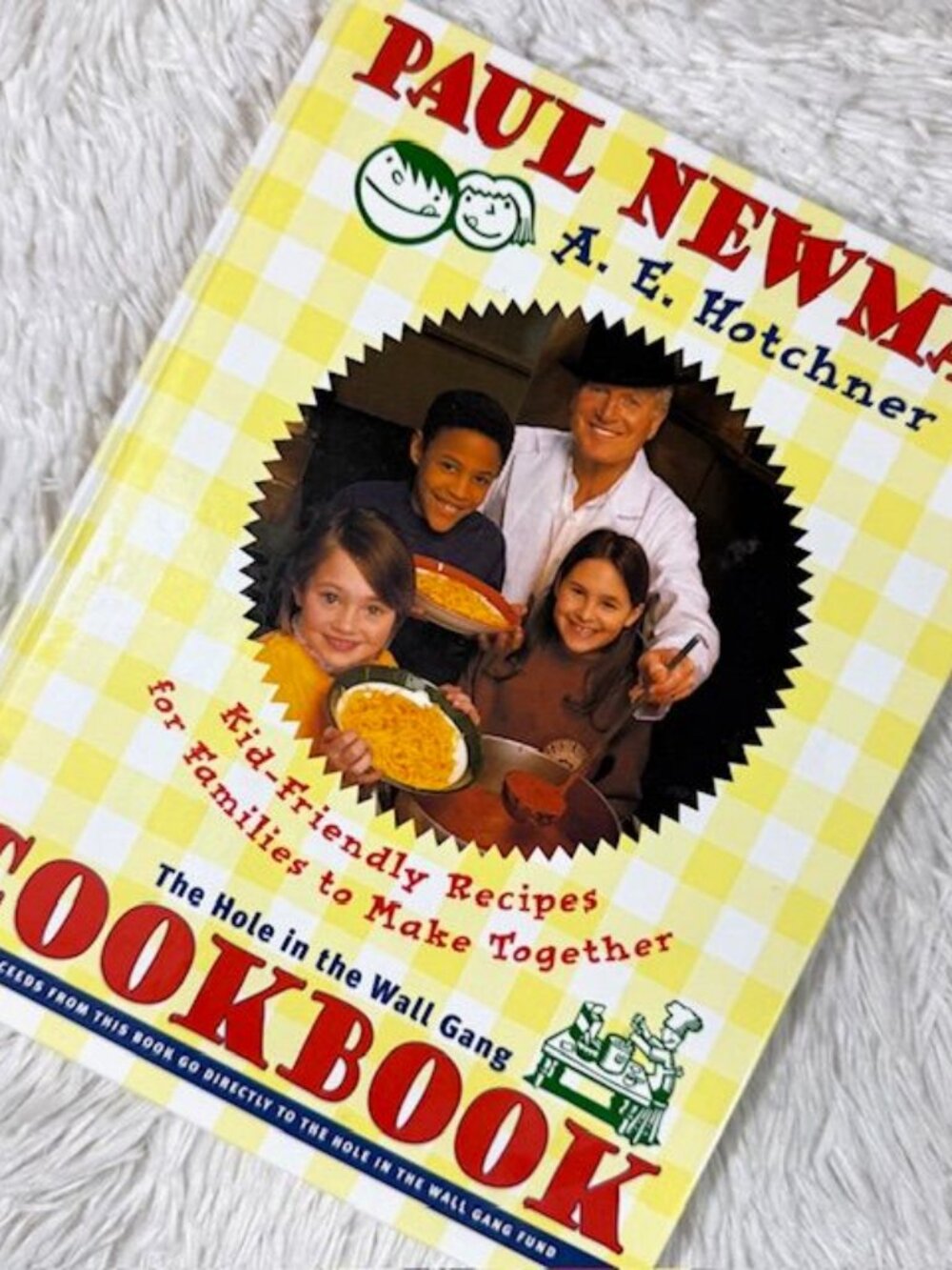 Vintage Paul Newman The Hole in the Wall Gang Cookbook Kid-Friendly Recipes